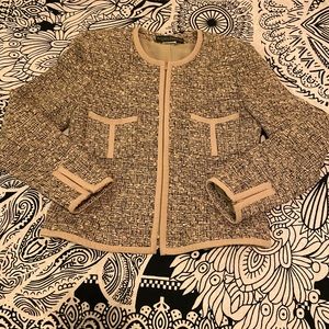 Harvé Benard by Bernard Holtzman Silk Blazer